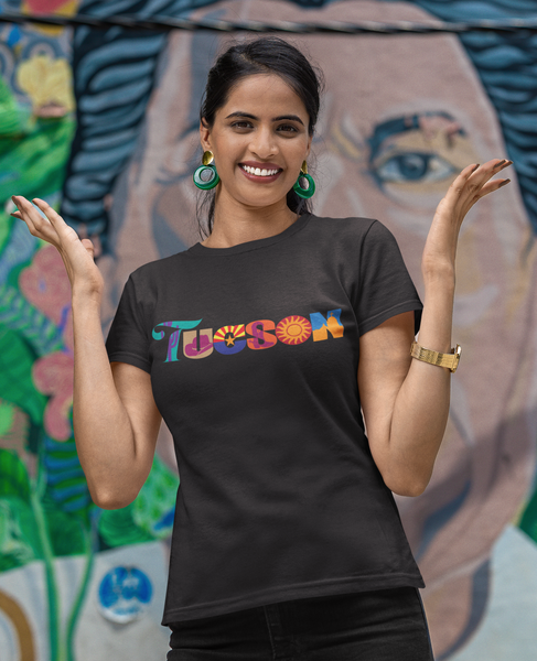 Re-issued! Our popular Tucson Heritage Women's T-shirt /5 colors