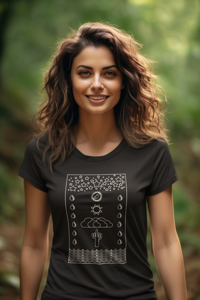 Tucson Weather T-Shirt Now in More Sizes - Smaller, Closer Cropped Style