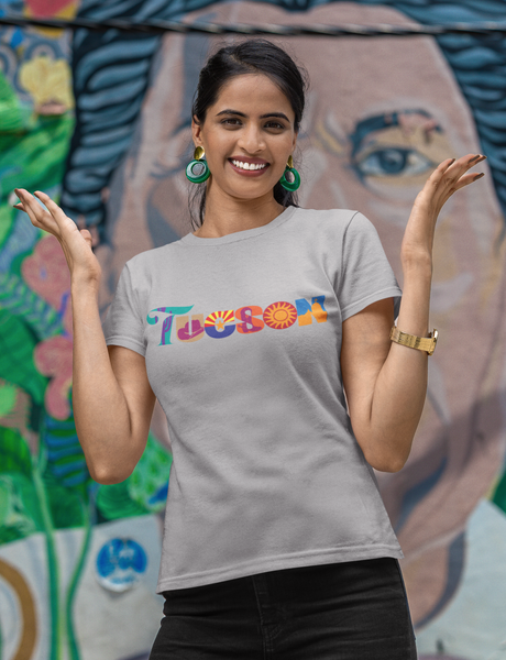 Re-issued! Our popular Tucson Heritage Women's T-shirt /5 colors