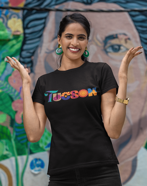 Re-issued! Our popular Tucson Heritage Women's T-shirt /5 colors