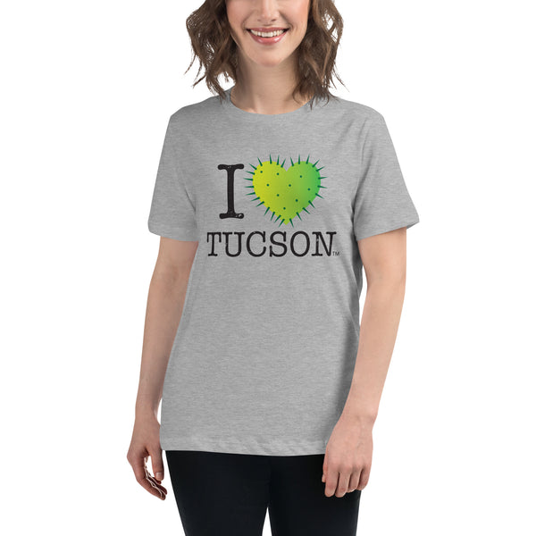 New! "I Love Tucson" Cactus Women's T-Shirt in 8 colors!