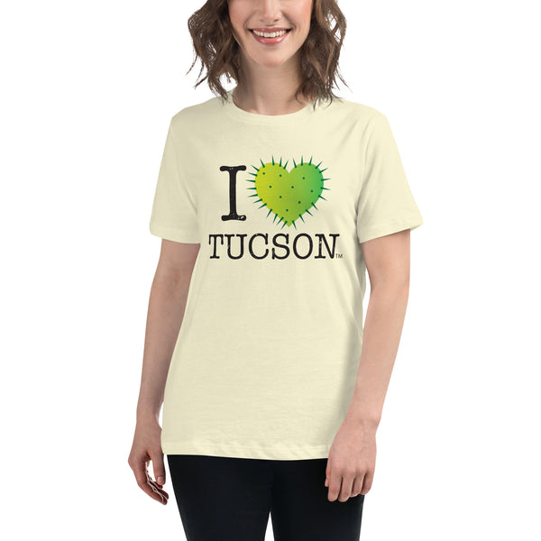 New! "I Love Tucson" Cactus Women's T-Shirt in 8 colors!