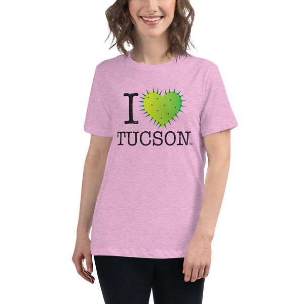 New! "I Love Tucson" Cactus Women's T-Shirt in 8 colors!