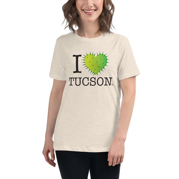 New! "I Love Tucson" Cactus Women's T-Shirt in 8 colors!