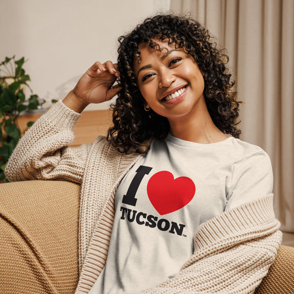"I Love Tucson" Women's Relaxed T-Shirt - 7 color choices