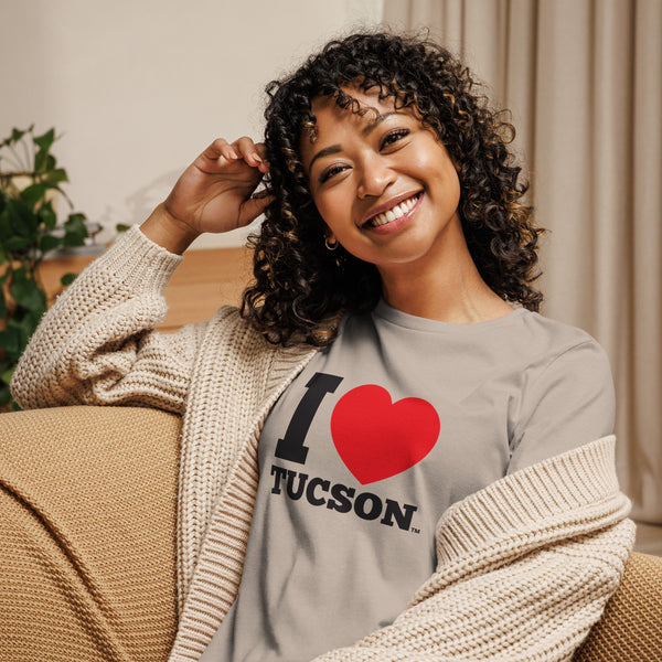 "I Love Tucson" Women's Relaxed T-Shirt - 7 color choices
