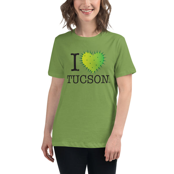 New! "I Love Tucson" Cactus Women's T-Shirt in 8 colors!