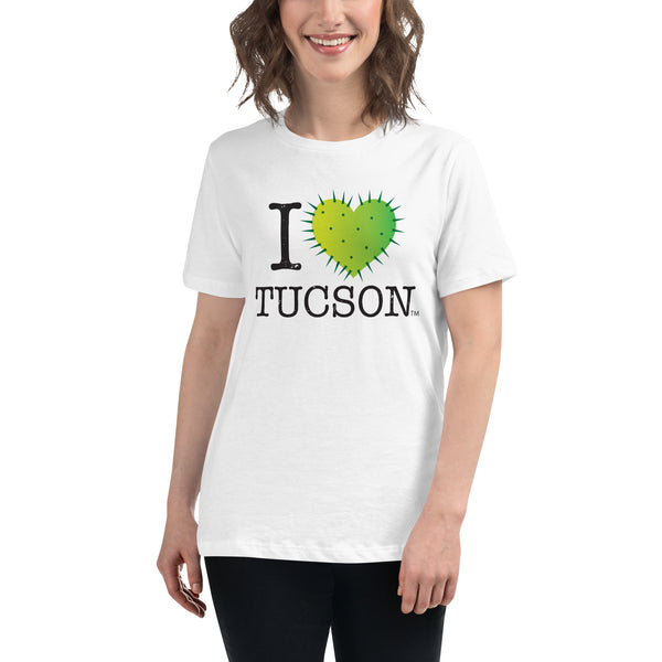 New! "I Love Tucson" Cactus Women's T-Shirt in 8 colors!