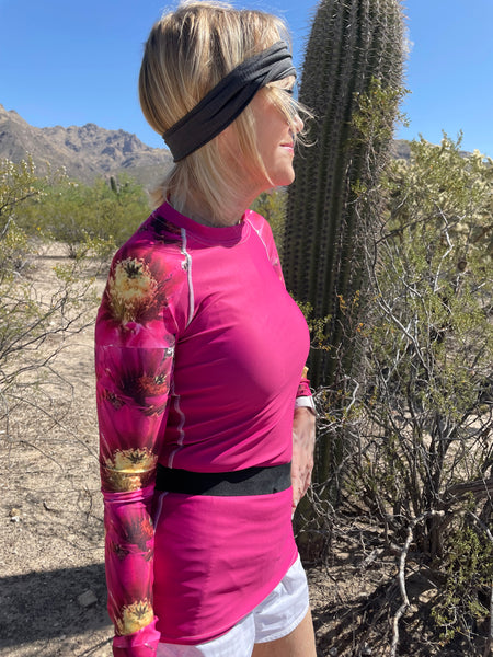 New! Coronet Flowers in Magenta - Cactus T!