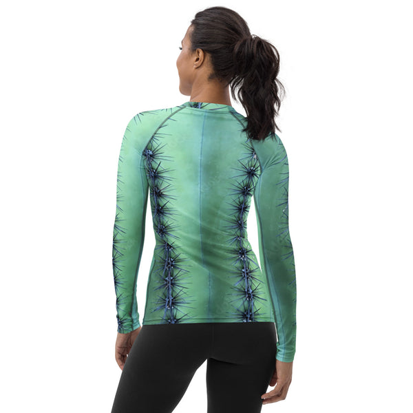Women's "Saguaro Love" Long-Sleeved Duo-Blend T-Shirt