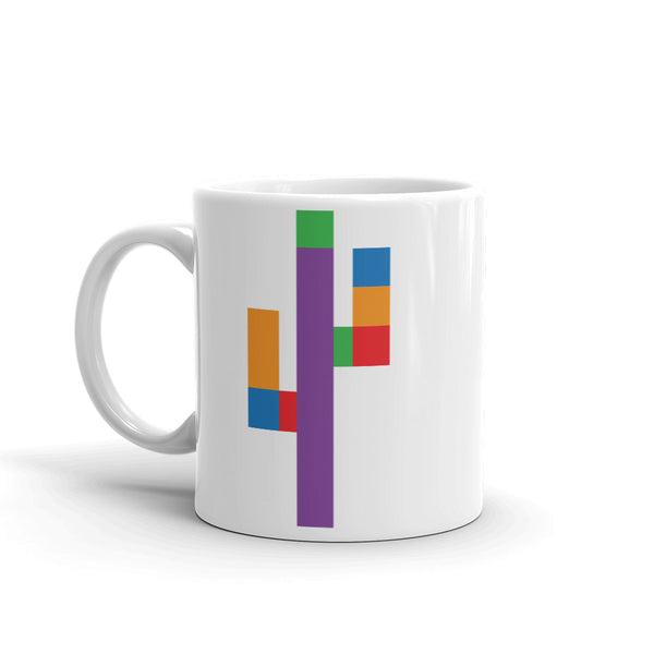 Modern Saguaro Mug - For coffee fans, or whatever liquid pleases you in the desert. 2 sizes.