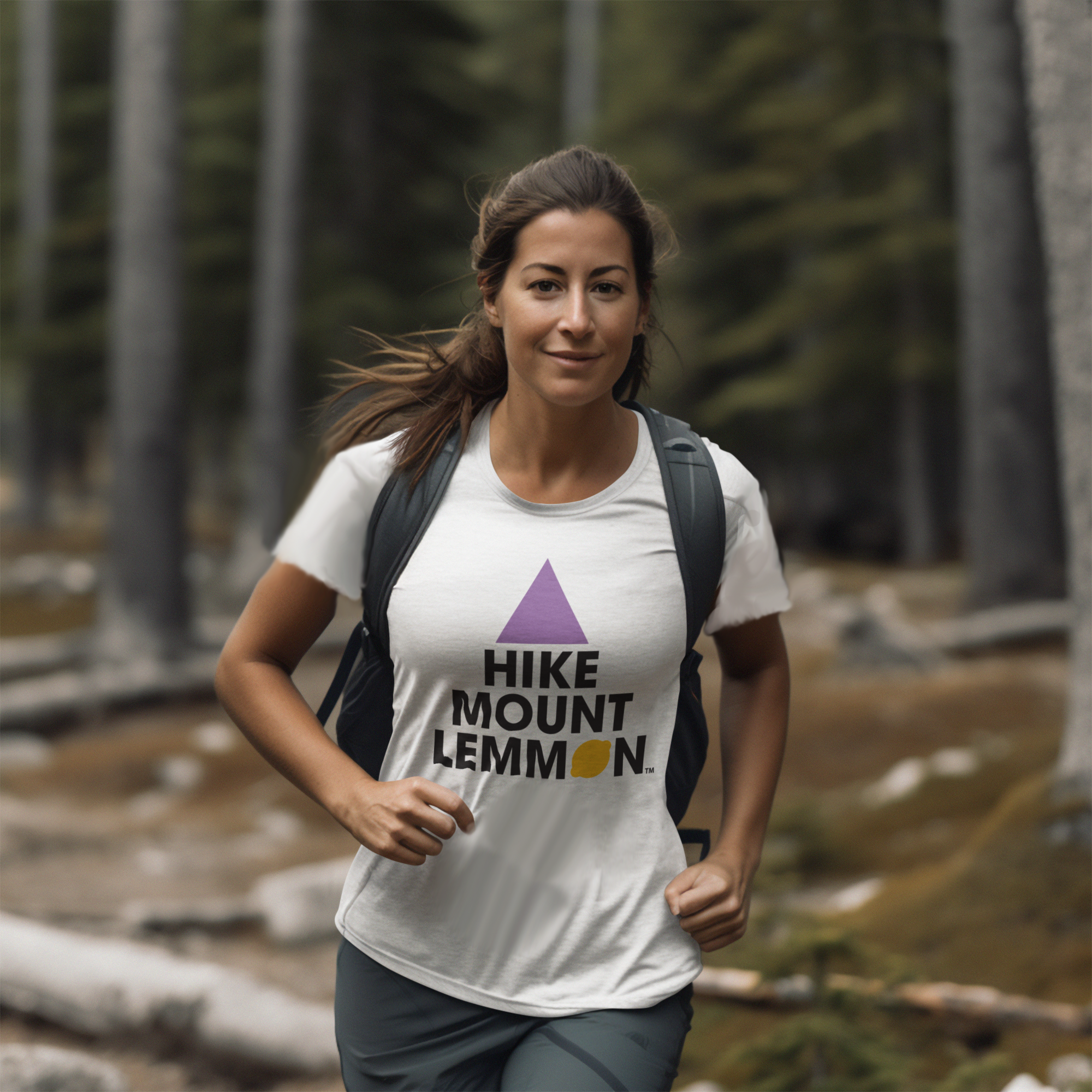 "Hike Mount Lemmon" Women's White T-Shirt - New!