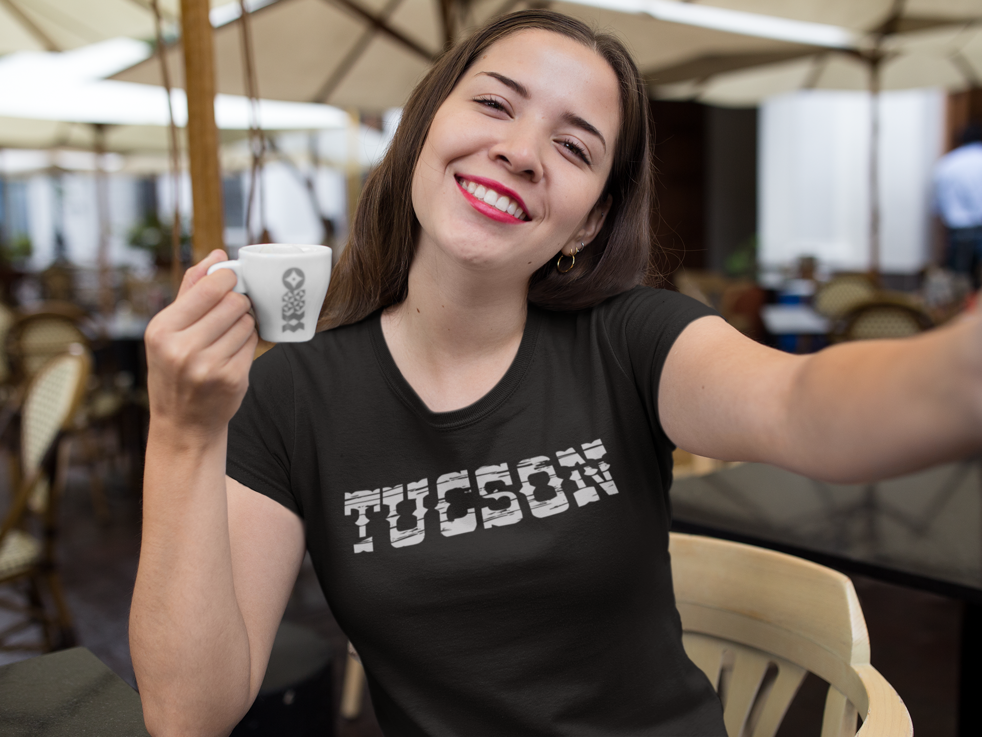 Old West Tucson T-Shirt in Fitted Tri-Blend - Short-Sleeve
