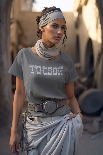 Old West Tucson T-Shirt in Fitted Tri-Blend - Short-Sleeve