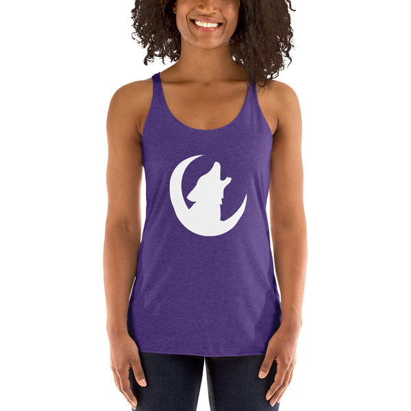 Wolf Moon Women's Racerback Tank Top for Summer in Tucson - 5 Colors XS-XL