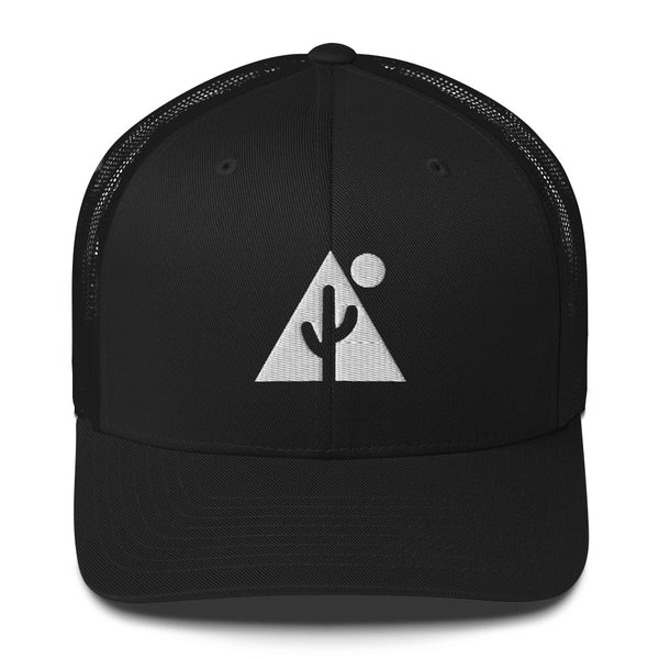 Trendy Trucker Cap - New Saguaro-Mountain Logo - in 5 colors!