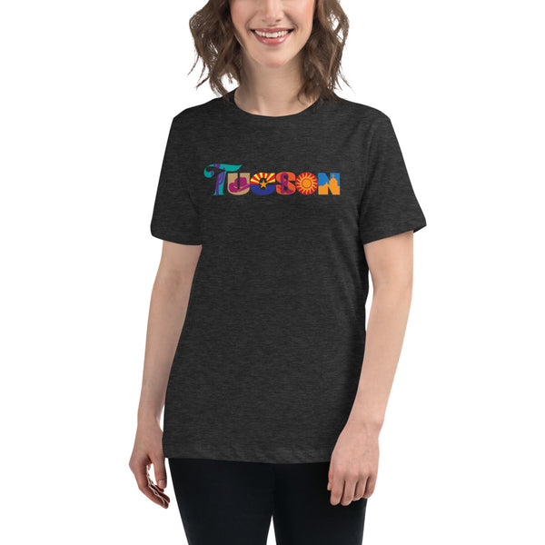 Re-issued! Our popular Tucson Heritage T-shirt w/ Logo on new  fabric.