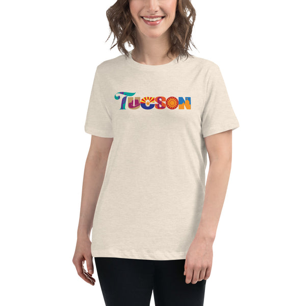 Re-issued! Our popular Tucson Heritage T-shirt w/ Logo on new  fabric.